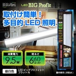 【節電】【電気工事不要】多目的LED照明　LEDビッグプロフィット フラットN (昼白色)