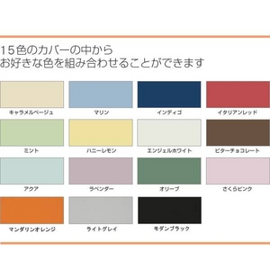 15色から選べる BOXシーツ(ベッドカバー)ダブル マリンイメージ小