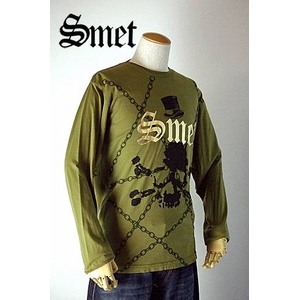 smet（スメット） long tee crow（men's） green S