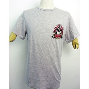 ed hardy（エドハーディー） メンズTシャツ Basic PANTHER & ROSES ベージュ M