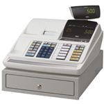 【業務用】東芝テック（TOSHIBA） レジスター 本体 MA-500-5 ピュアホワイト【ロールペーパー10巻セット】