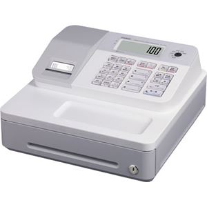 カシオ（CASIO）レジスター 本体 NL-100（SE-G1同等品） ホワイト【ロールペーパー10巻セット】
