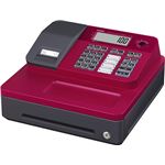 カシオ（CASIO）レジスター 本体 NL-100（SE-G1同等品） レッド（赤）【ロールペーパー40巻セット】