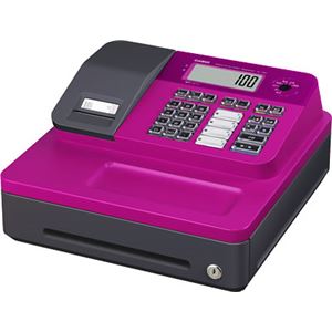 カシオ（CASIO）レジスター 本体 NL-100（SE-G1同等品） ピンク【ロールペーパー10巻セット】