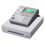カシオ（CASIO）レジスター 本体 NL-300（TE-340同等品） ライトシルバー【ロールペーパー20巻、PC接続ケーブルパターンAセット】