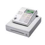 カシオ レジスター TE-300 ホワイト【ロールペーパー5巻セット】