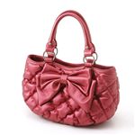 Rubin Rosa（ルビンローザ）モコモコキルトバッグ　ROK72 Wine