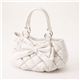 Rubin Rosa（ルビンローザ）モコモコキルトバッグ　ROK72 White