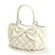 Rubin　Rosa（ルビンローザ）　モコモコキルトバッグ大　ROK73 White