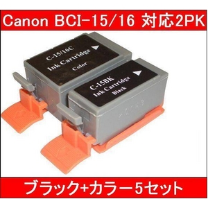 yCanonΉzBCI-15/16 ݊CNJ[gbW ubN+J[ y5Zbgz摜1