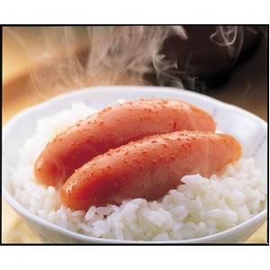 【お歳暮用 のし付き(名入れ不可)】博多かねふく 無着色からし明太子360g