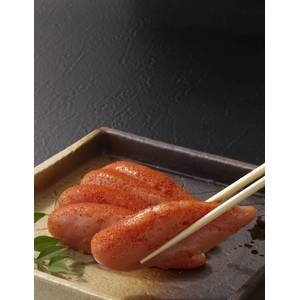 【お歳暮用 のし付き(名入れ不可)】博多かねふく 無着色からし明太子360g