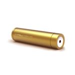 大容量多機能モバイルバッテリー MiPow（マイポー） POWER TUBE-2200 10種類以上のモバイル・ゲーム機用変換アダプタ付 ゴールド