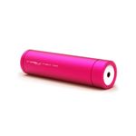 大容量多機能モバイルバッテリー MiPow（マイポー） POWER TUBE-2200 10種類以上のモバイル・ゲーム機用変換アダプタ付 ピンク