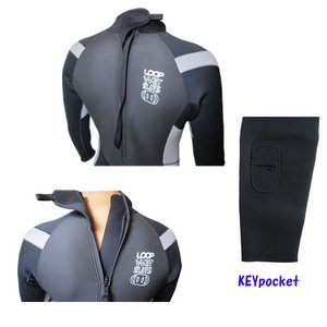 LOOP �E�G�b�g�X�[�c�@�t���X�[�c�I�[��5/4mm BKXGREY L���@�摜���̂P�X�V��