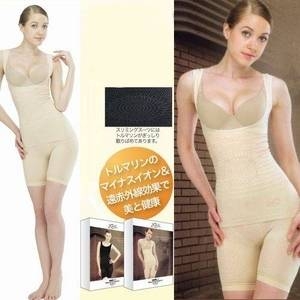 ナノスリミングスーツ スキンベージュ ロング 特フリーサイズ画像１