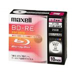 maxell BE25PWPA.10S データ用ブルーレイディスクBD-REひろびろ超美白レーベル 25GB 10枚入