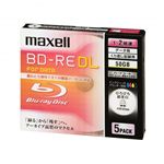 maxell BE50PWPA.5S データ用ブルーレイディスクBD-REひろびろ超美白レーベル 50GB 5枚入