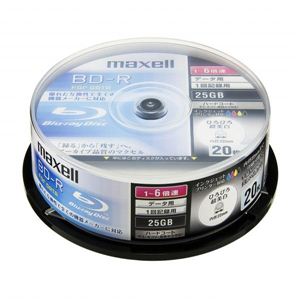 maxell BR25PWPC.20SP f[^pu[CfBXNBD-RЂт뒴[x 25GB 20摜1