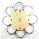 FLOWER CLOCK（フラワークロック） YK10-103 Pl（紫色） 画像最小１