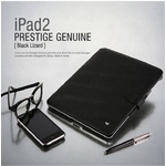 本革 iPAD2ケース Prestige Genuine Black Lizard 