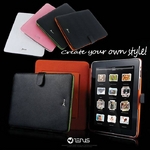 iPAD 天然革 Color Layered Case 【スタンド付き】Black Green