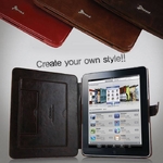 ★Vintage style★iPadケース 【2段スタンド付き】Classic Brown