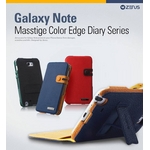 ★GALAXY Note SC-05Dケース★Red Masstige color Edge Diary ●スタンド付き　手帳タイプ 