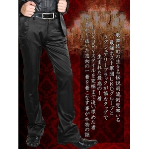 LuxuryBlack(ラグジュアリーブラック) ドレススーツ Lameflower SUIT XLサイズ