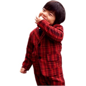 子供 スーツ 男の子 キッズスーツ 3点セット (レッドチェックスーツ(S) 100) 子供服 