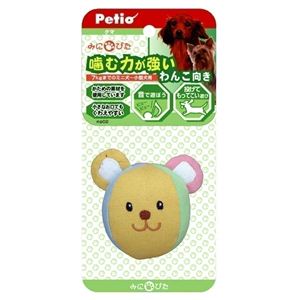 Petio（ペティオ） みにぴた クマ （犬用おもちゃ） 【ペット用品】