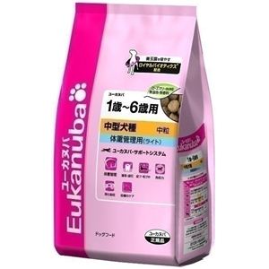 Eukanuba（ユーカヌバ） ライト 中型犬種 6Kg （ドッグフード） 【ペット用品】