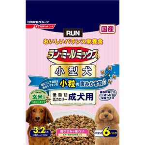 日清ペットフード ランミールミックス小粒成犬ヘルシー3.2Kg 【ペット用品】