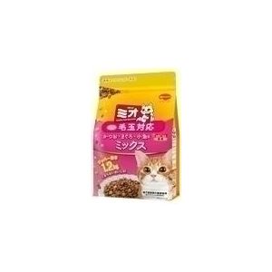 （まとめ）日本ペットフード ミオドライミックス毛玉対応かつお味1.2Kg【猫用・フード】【ペット用品】【×9セット】