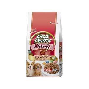 ユニ・チャーム ゲインズ・パックン鶏ささみ 2.5Kg 【ペット用品】