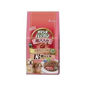 ユニ・チャーム ゲインズパックン鶏ささみ13歳 2.0Kg 【ペット用品】