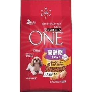 ネスレピュリナ ピュリナワン ドッグ高齢期11歳以上2.7K 【ペット用品】