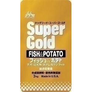 森乳サンワールド スーパーゴールド フィッシュ＆ポテト3Kg 【ペット用品】