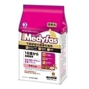 ペットライン メディファス長寿猫用 チキン味 1.5Kg 【ペット用品】