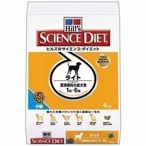 SD（サイエンスダイエット）ライト 小粒 肥満傾向の成犬用 4Kg 【ペット用品】