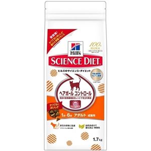 SD（サイエンスダイエット）ヘアボールCアダルト成猫用1.7kg 【ペット用品】