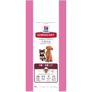 SD（サイエンスダイエット）アダルト 小型犬用成犬用750g 【ペット用品】