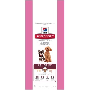 SD（サイエンスダイエット）アダルト 小型犬用成犬用1.5kg 【ペット用品】