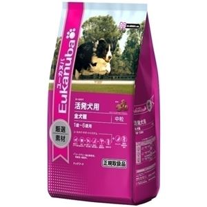 P&Gジャパン ユーカヌバ 活発犬用オリジナル中粒 3Kg 【ペット用品】
