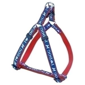 ヤマヒサ LA ラブドッグハーネス S 青 【ペット用品】