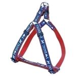 ヤマヒサ LA ラブドッグハーネス S 青 【ペット用品】