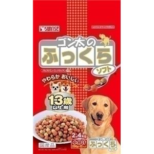 マルカン・サンライズ ゴン太のふっくらソフト13歳以上用2.4Kg 【ペット用品】