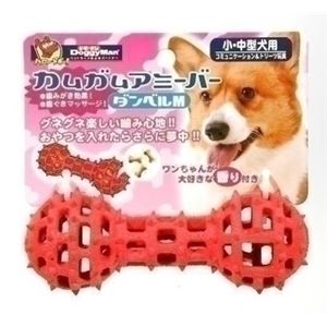 ドギーマンハヤシ ハヤシ カムガムアミーバー ダンベル M 【ペット用品】