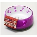 ドギーマンハヤシ ハヤシ アートジュエリーボウル L ピンク 【ペット用品】