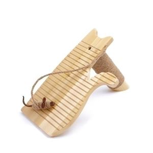 ドギーマンハヤシ ウッディーキャットーイスクラッチキャッチュー 【ペット用品】